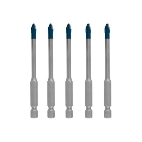 BOSCH SETS DE 5 BROCAS EXPERT HEX-9 HARDCERAMIC PARA TALADROS/ATORNILLADORES DIAMETRO (mm) 5 DIAMETRO (mm) 5