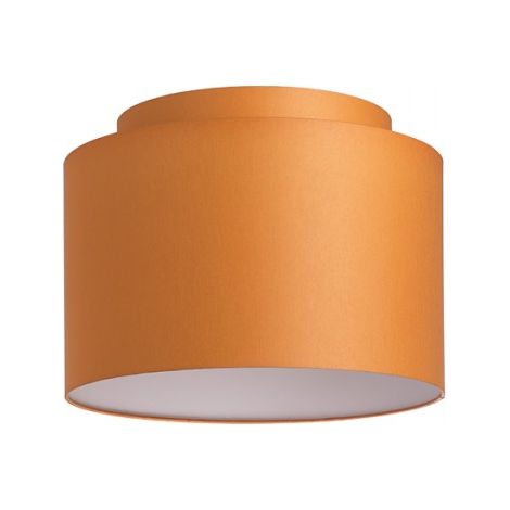 Paralume DOUBLE 40/30 paralume Chintz arancione/PVC bianco max. 23W