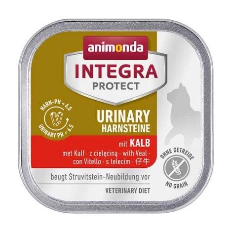 Animonda Integra Protect - Katzennassfutter mit Kalbfleisch, 100g - bei Nierensteinen (1/3)