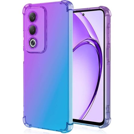 Oppo A80 Farbverlauf-Schutzhülle, Lila/Blau (1/5)