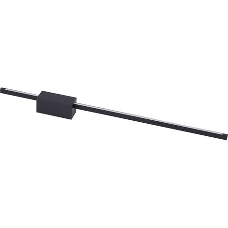 LED-vägglampa, vägglampa inomhus "Skalia" aus aluminium / grå / zink für vardagsrum / matsal von Lucande