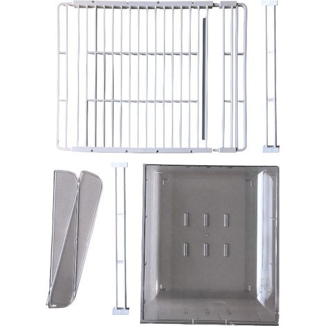 Kit completo ripiano frigorifero 16GR25 griglia cassetto separatori