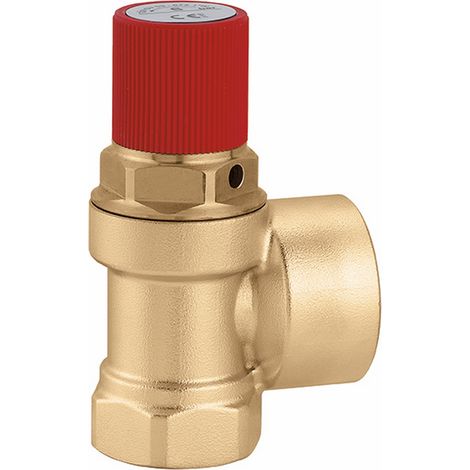 Caleffi Sicherheitsventil 1'' IG für Heizung - 3 bar - bis 120°C - Auslass 1 1/4'' IG - 530630 (1/4)