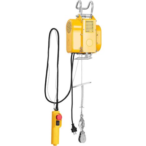 Palan de levage palan électrique palan à câble (capacité de levage : 600 kg, moteur de 1 050 w, longueur du câble en acier : m) (1/5)