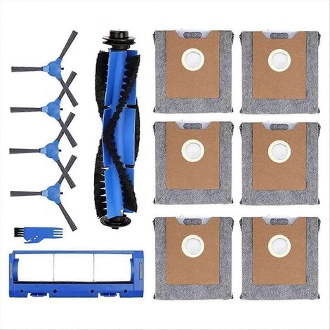 Pour aspirateur robot Eufy Robovac Clean G35+ G40+ G40 Hybrid : brosse latérale principale, filtre HEPA, bac à poussière (1/5)