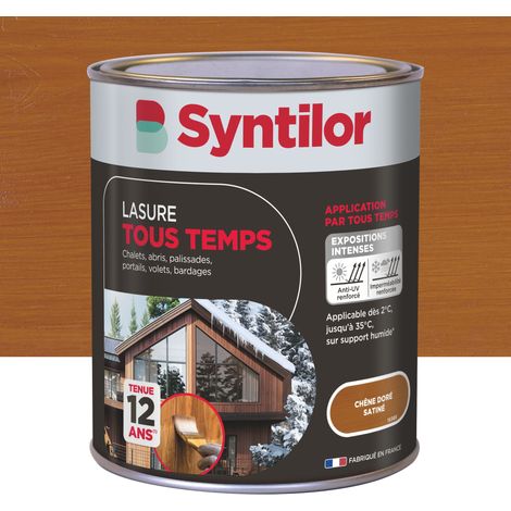 Lasure Tous Temps Syntilor 1L Chêne Doré (1/5)