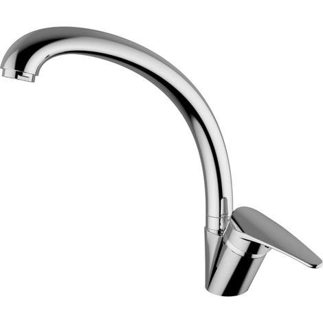 Miscelatore Lavello T-One Canna Fusa Cromo (1/5)