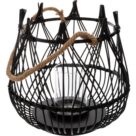 Cestino lanterna terra h31cm - Atmosphera créateur d'intérieur (1/3)