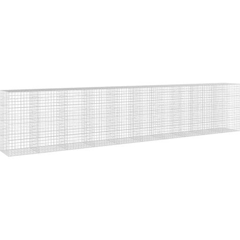 Gabion with 3.5 mm Wire and 10x10 cm Mesh 1000x100x200 cm vidaXL