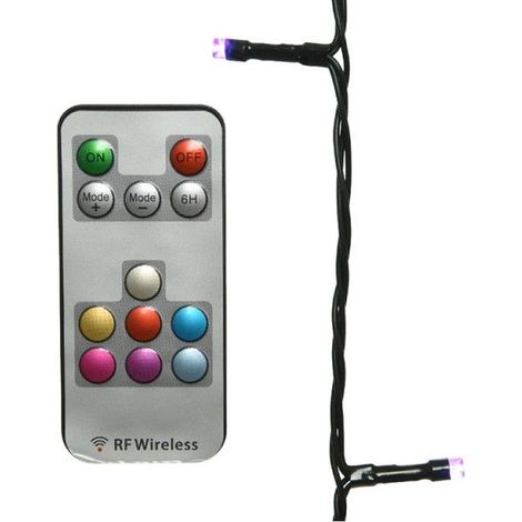 Tanzende LED-Girlande mit IP44-Fernbedienung