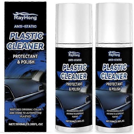 Nettoyant, protecteur et lustrant pour plastique Plexus 100 ml (2 unités) (1/4)