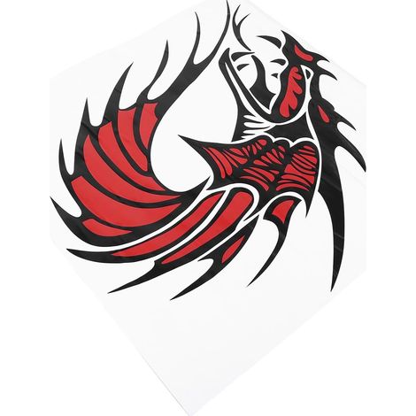 décoratifs pour capot de voiture motif dragon noirs et