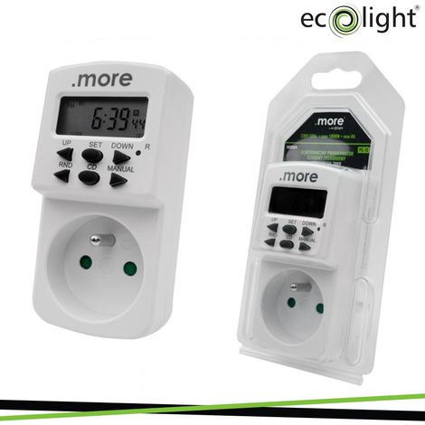 TIMER SETTIMANALE - ELETTRONICO MODALITA 12/24 ORE 7GIORNI (1/3)