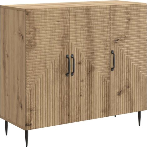 vidaXL  Sideboard  Artisan Oak 89 x 34.5 x 80 cm Engineered Wood