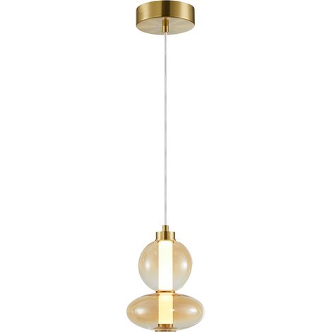 Lampada a sospensione DAPHNE AMBRA 12W (1/5)