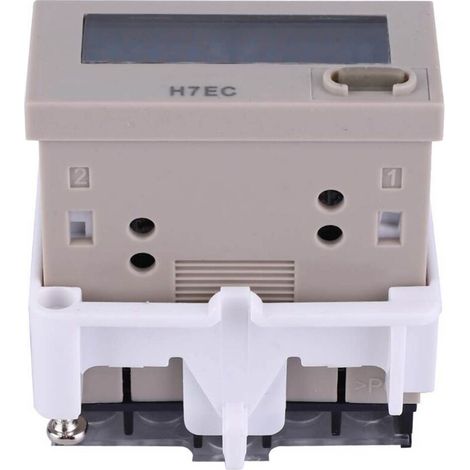 Compteur numérique H7EC sans alimentation, totalisateur LCD 8 chiffres pour comptage industriel (1/5)