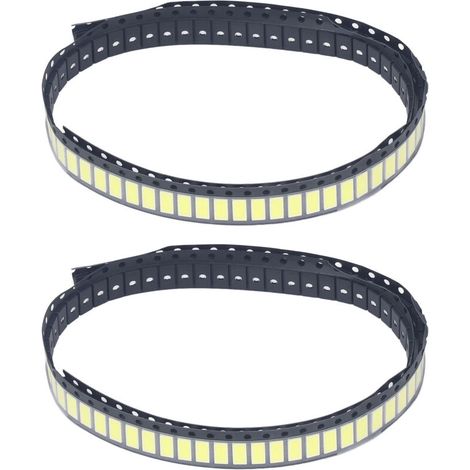 YWBL-WH Lumière SMD Blanc Froid, 200 Pièces 7030 Perles de Lampe SMD Blanc Froid Fils d'or économes en énergie 6 V 1 W 8000-10000 K pour équipement d'éclairage, Ampoules LED (1/5)