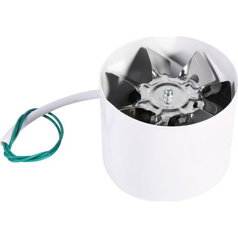 Ventilador extractor en línea para conductos de ventilación, ventilación interior, refrigeración, aspas de acero, 220 V, 20 W (1/5)