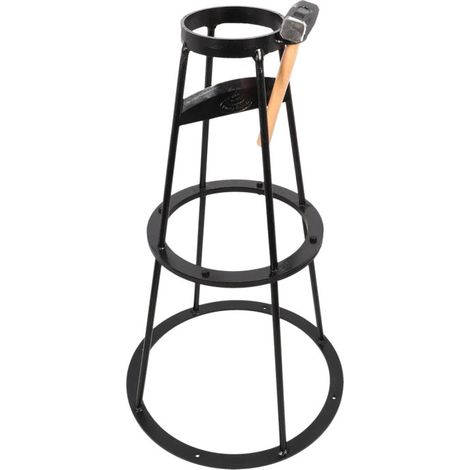 Fendeuse de Petit Bois d'Allumage, Set L - Noir - 54,6 x 54,6 x H 92,2 cm - Livraison gratuite (1/5)