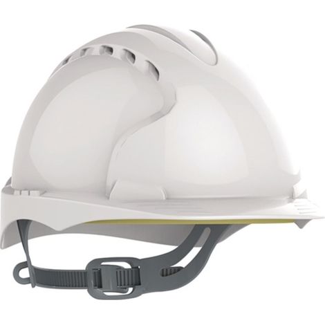 Casco de trabajo deslizante ventilado EVO2 Comfort Plus Blanco (1/2)