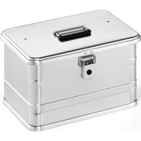 Scatola in  alluminio con  chiusure a  leva pieghevole  con fori  L 432  x P  335 x  A 275  mm 29  l -  C29