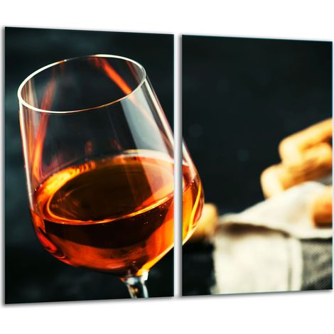 Tagliere in vetro 2x 30x52 per vino (1/5)