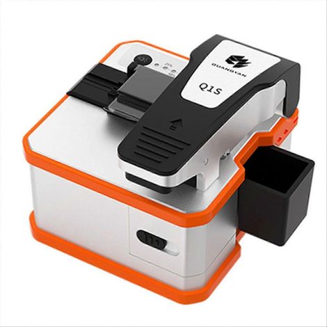 Coupe-fibre optique automatique Q1S, cliveur électrique de précision, outil professionnel de fusion, modèle Q1S, coupe nette et rapide, appareil automatique pour câbles à fibres optiques (1/5)