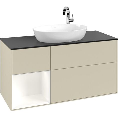 Villeroy & Boch F942MTHJ Meuble sous lavabo Finion F94 (1/3)