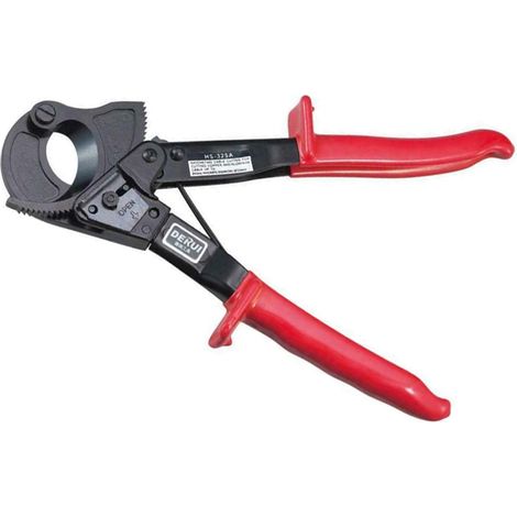 Coupe-câble à cliquet pour couper jusqu'à 240 mm² pour couper les câbles en cuivre et en aluminium (1/5)