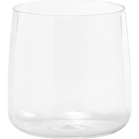 Zafferano Set 6 Bicchieri No Bilia Tumbler in vetro borosilicato soffiato a mano, design elegante e resistente, colore trasparente, ideale per tavola (1/5)