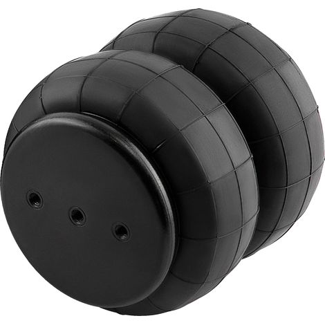 Sospensione pneumatica in gomma resistente, lunga 11,5 pollici (29 cm), con diametro di 6 pollici (15 cm), compatibile con i sistemi standard, supporta fino a 2600 libbre (1188 kg). (1/5)