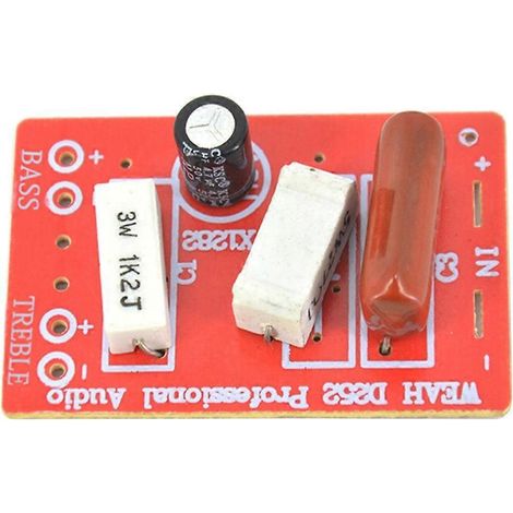Diviseur de Fréquence 80W 2/3 Voies pour Haut-parleur Grave-Aigu 4-8 Ohms - Crossover Audio (1/4)