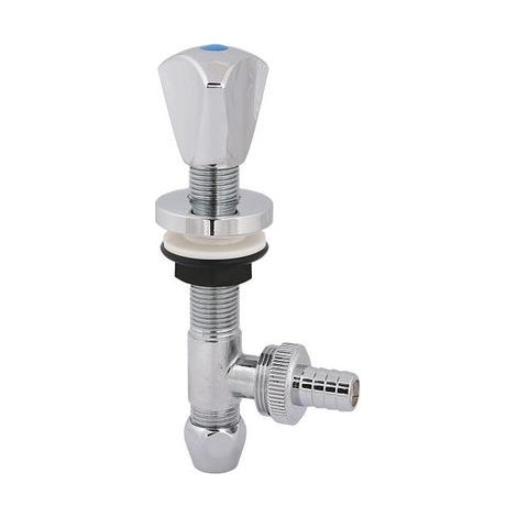 JS WASCHGERAETE-UNTERTISCHVENTIL  SV,3-KT,1/2",ANSCHL.3/4"SEITL.,CR