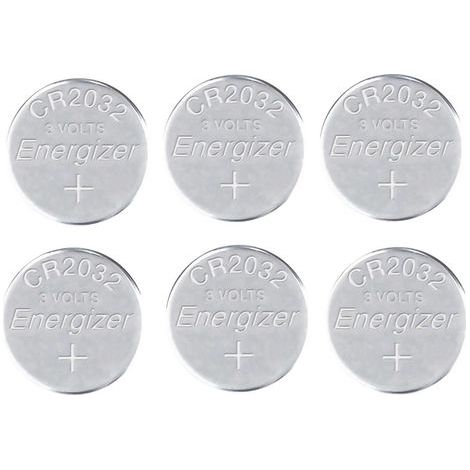 Energizer Piles au Lithium CR2032 3 V - Lot de 6 unités (E300846102) (1/5)