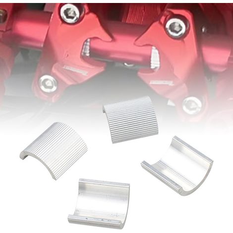 Handlebar clamp block for electric motorcycle modification, 22mm to 28mm handlebar spacer, clamping plate