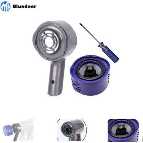 Couvercle arrière du moteur et kit de filtre arrière pour Dyson V6 DC59 DC62 DC74 accessoires d'aspirateur, pour kit de conversion de filtre Hepa (1/5)
