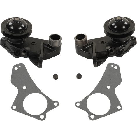 Pompe à eau à tête plate, 2 pièces, en fonte de Nickel, remplacement haute Performance pour camion pick-up Ford 1949 – 1953 (1/5)