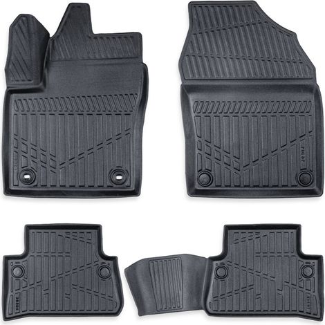 Set, 4‑tlg., 3D-Gummifußmatten für den Innenraum Erpassan – TOYOTA C-HR II ab 2023