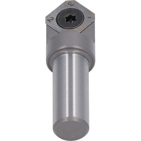 Fraise à rainurer en V à 90°, queue de 1/2 po, alliage d'acier au tungstène, revêtement PTFE, résistance à l'usure, outil de rainurage précis pour le bois (1/5)