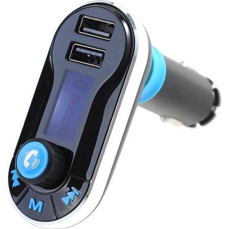 X-Century® Kit Voiture Bluetooth Transmetteur FM avec Micro