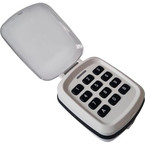 Clavier sans fil 433-868 MHz Serrure à code Montage en saillie Ouverture de porte de garage Bouton étanche (1/5)