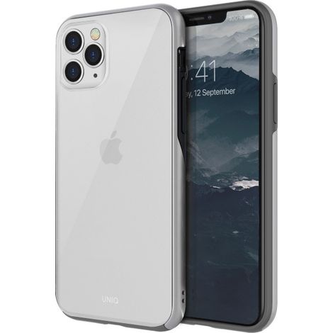 iPhone 11 Pro Max Uniq Vesto Hue Silber Hülle (1/4)