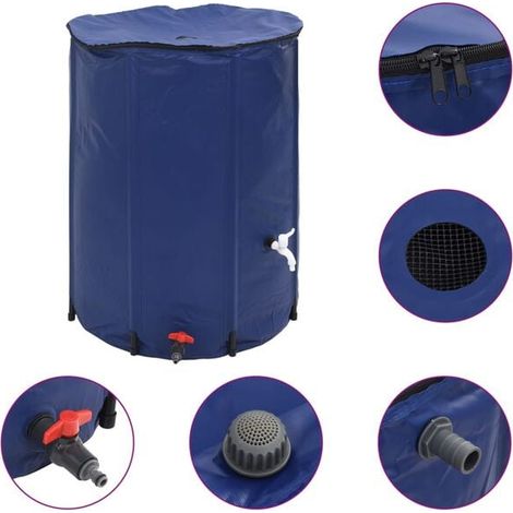 Réservoir d'eau en PVC de 750 litres avec robinet pliable (1/5)