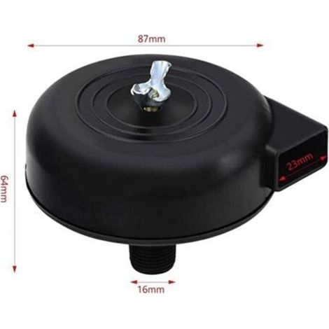 Luftkompressor-Filterschalldämpfer, 3/8"-Gewinde (16 mm), Teile für Luftkompressoren.Gu.B/bon (1/5)