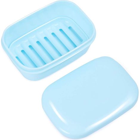 Boite A Savon - Polypropylene Polyethylene - Pour Voyage Et Camping - 11,6 X 8,3 X 4,7 Cm - 1 Pièce (1/5)