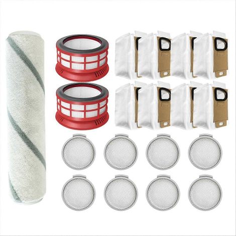 Brosse rotative pour aspirateur Roborock H6, préfiltre, postfiltre et sac à poussière (1/5)