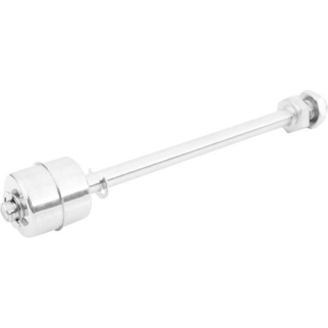 2 PCS 150mm en Acier Inoxydable Flotteur Interrupteur Réservoir Liquide Niveau D' Capteur 220 V argent (1/5)