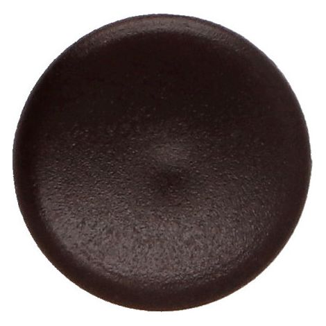 Cache tête Plastique Diamètre de tête: 12 DT 3 Longueur 6 RAL8017 brun chocolat-500 pièces