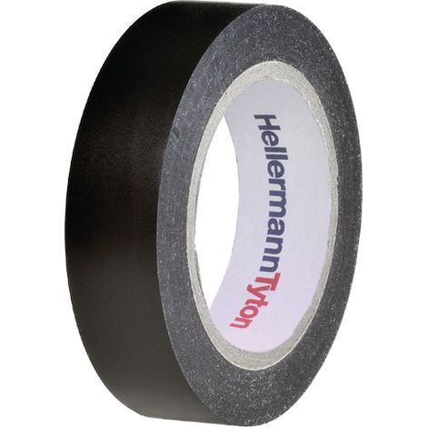 HellermannTyton Lot de 10 rubans isolant 10m larg 15mm noir (1/3)