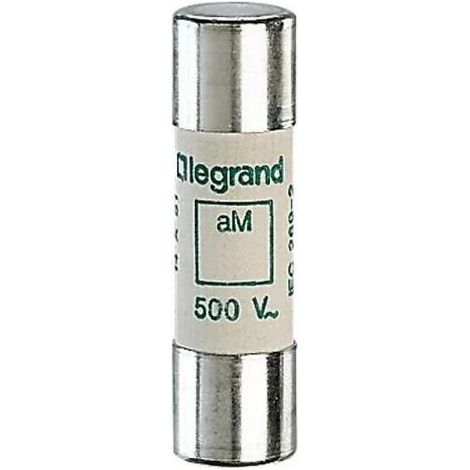 Legrand 014010 Cylindrical cartridge - aM - 22x58mm 80A